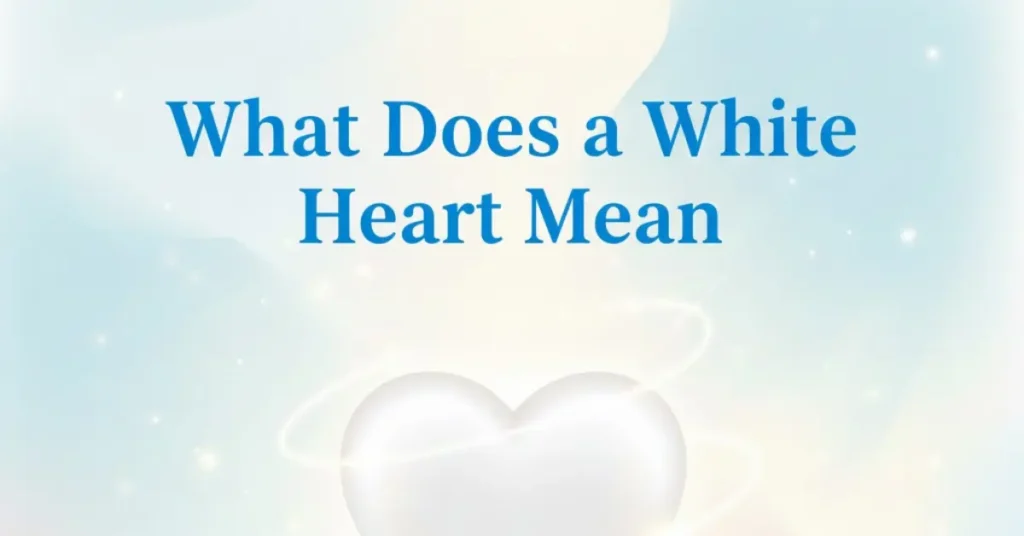 white heart emoji meaning