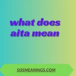 what does aita mean