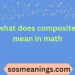 what does composite mean in math