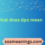 what does dpo mean