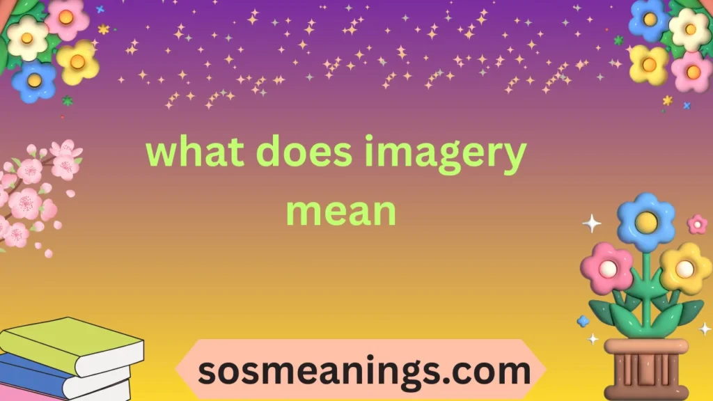 what does imagery mean