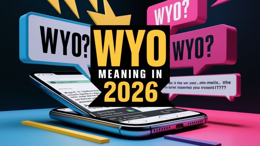 What does WYO mean in texting