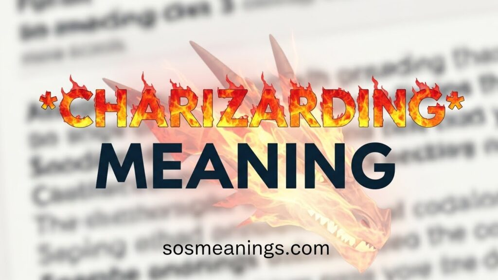 Charizarding Meaning