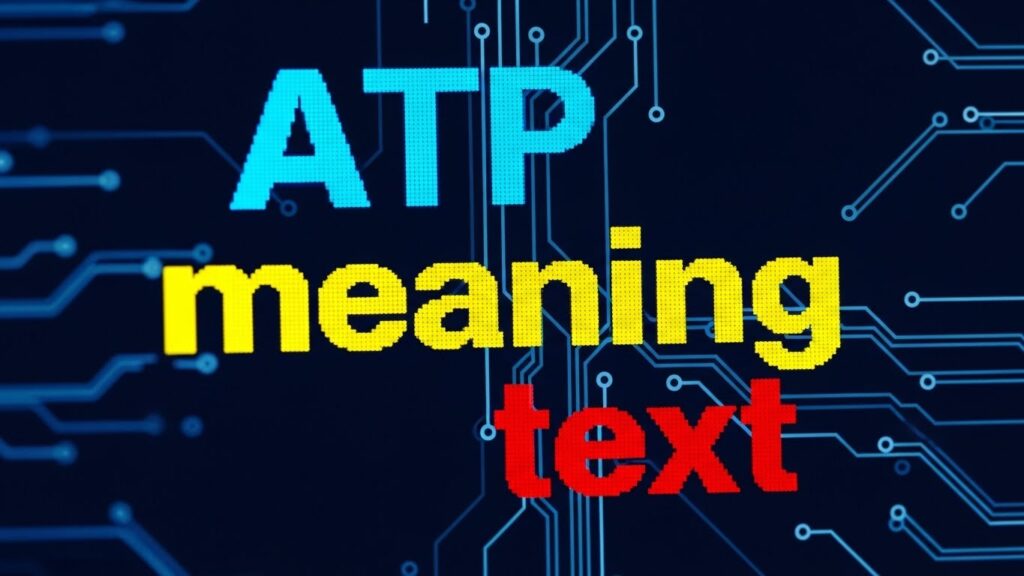 atp meaning text