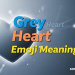 Grey Heart Emoji Meaning