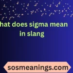 what does sigma mean in slang