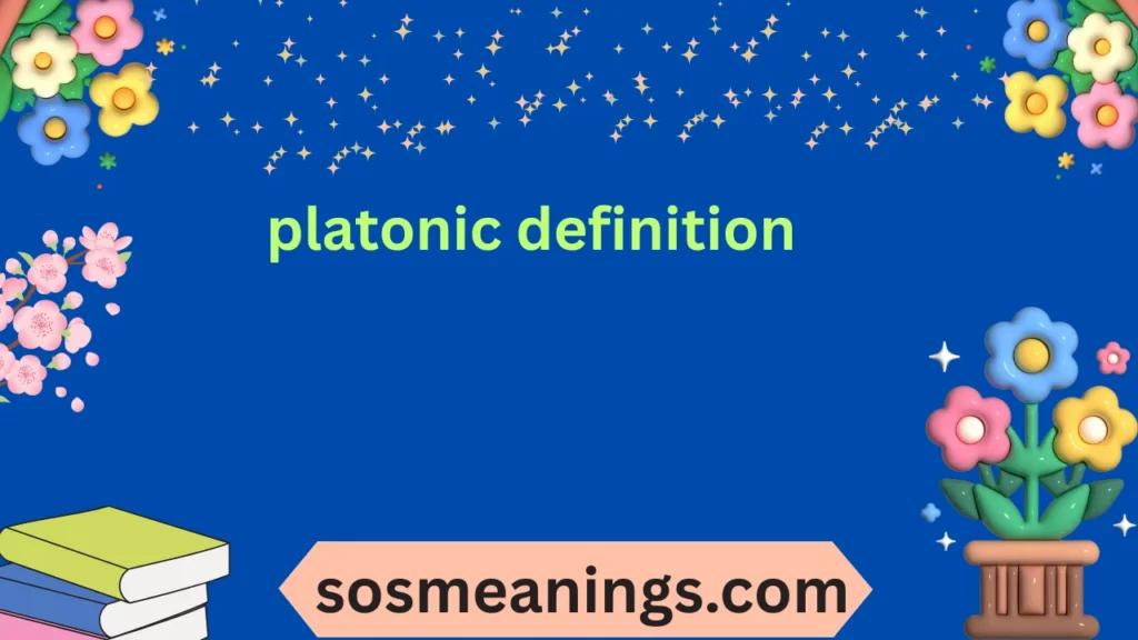 platonic definition