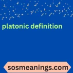 platonic definition