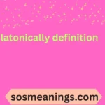 platonically definition