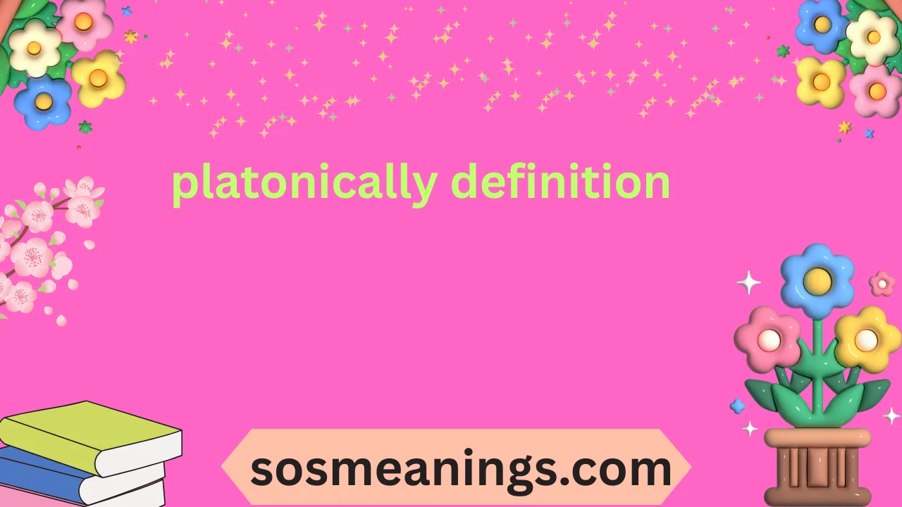 platonically definition