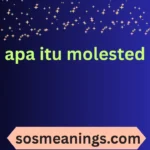 apa itu molested