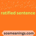 ratified sentence